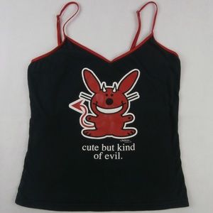 Happy Bunny Tank Cute but Kind of Evil
